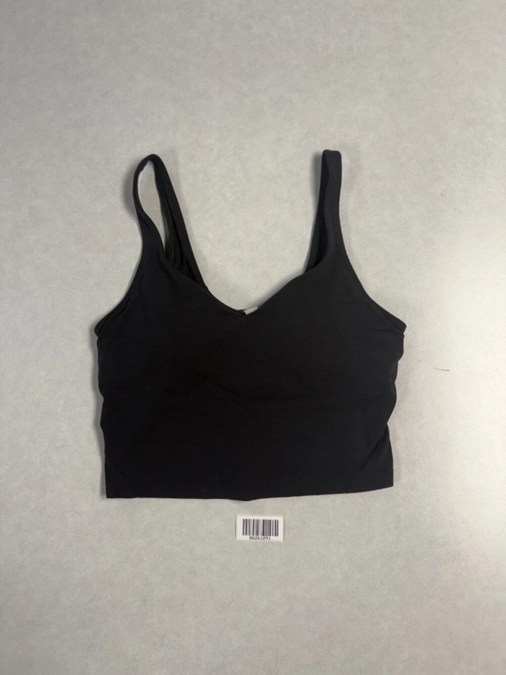 WORN Lululemon Womens Activewear Align Tank Top Black Size 8 - Picture 2 of 3